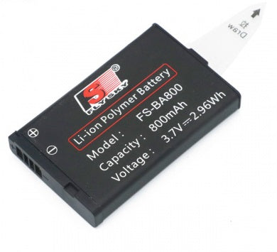 FLYSKY 800mah 3.7V Tx LiPo Battery for GT2B/ 3C - FS-BA800
