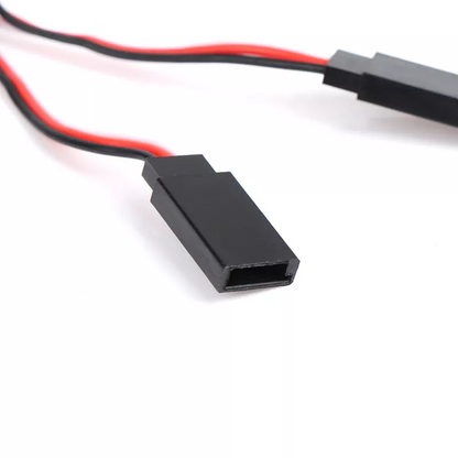 RCT 10cm Servo Extension Lead 22AWG Fits JR Futaba Hitec - RCTC03006