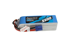 GENS ACE 5500mAh 14.8V 60C Lipo Battery Soft Case EC5 - GEA4S550060E5