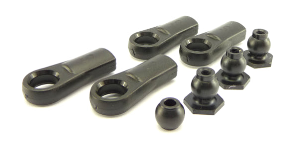 HOBAO Chassis Stiffener Ball End Set suit Hyper-7 - HB-87072