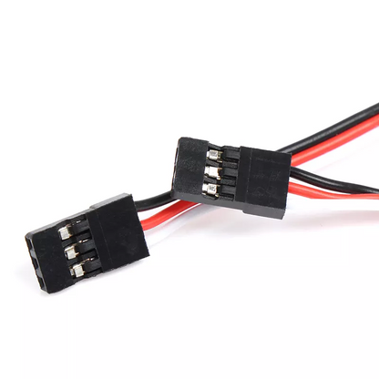 RCT 45cm Servo extension leads (female end Futaba - Male end JR) - RCTC0303B1