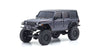 KYOSHO 1:24 MINI-Z 4×4 Series Readyset Jeep Wrangler Unlimited Rubicon Granite Crystal Metallic with 2.4Ghz Radio - KYO-32521GM
