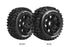 LOUISE B-PIONEER 1:5 Fr Sport Tyre on Black Wheels 2pcs - LT3267B