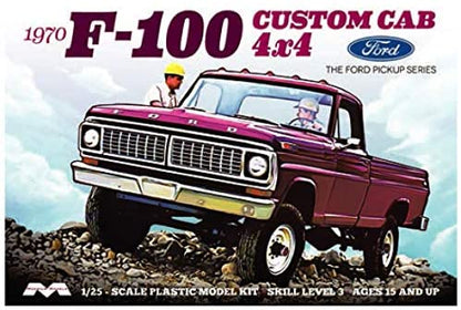 MOEBIUS 1970 Ford F-100 Custom Cab 1:25 - MOE1230