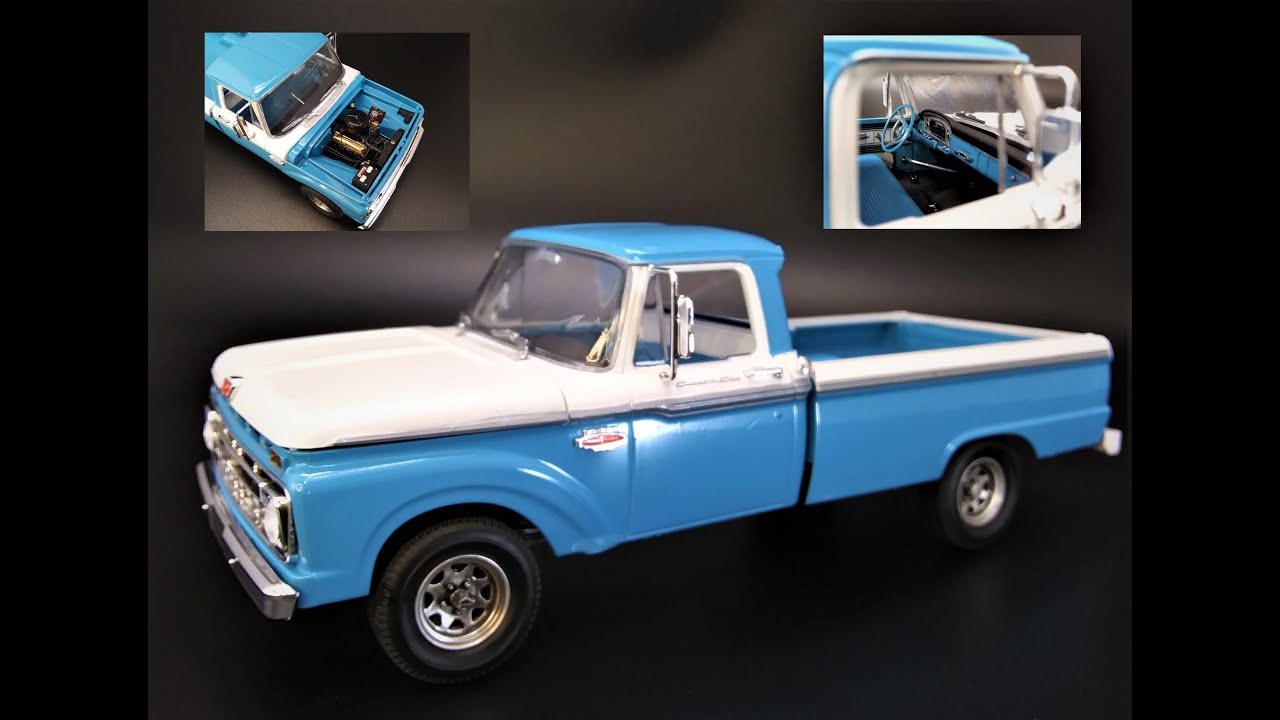 MOEBIUS 1966 Ford F-100 Custom Cab 4x4 1:25 - MOE1236