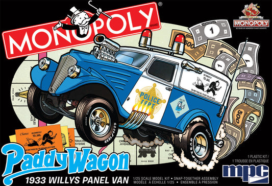 MPC 1933 Willys Panel Paddy Wagon Monopoly 2T 1:25 - MPC924