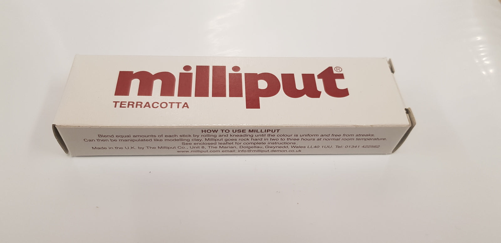 MILLIPUT Terracotta 2-Part Epoxy Putty 113.4g - MPT-TERRACOTTA | RC ...