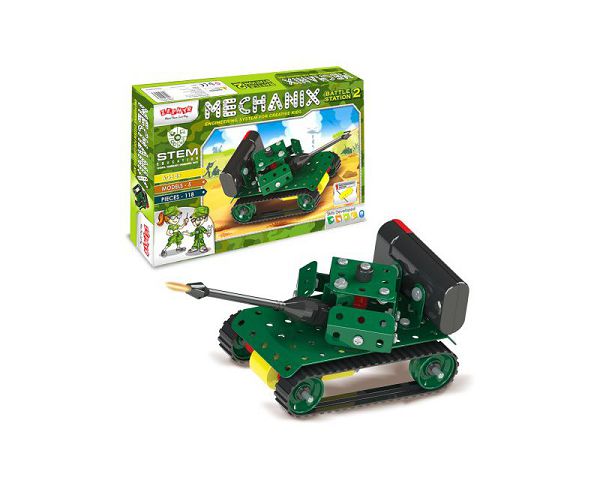MECHANIX - Battle Station - 2 - 118 Parts/ 5 Models in The Box