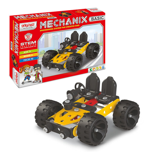 MECHANIX - Basic - 90 Parts/ 6 Models in The Box
