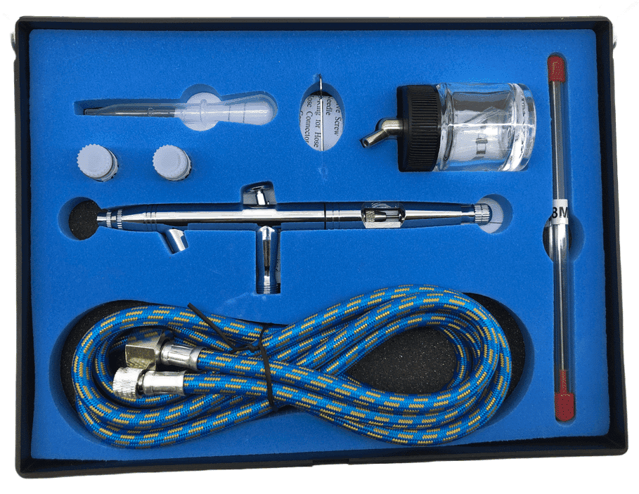 VISION Hobby Airbrush Kit Suction Feed with Hose 20cc - NHDU-82K