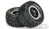 PROLINE TRENCHER 4.3in Tyre on Black/Grey Impulse Wheel suit X-Maxx Fr/Rr 24mm 2pcs - PRO1015113