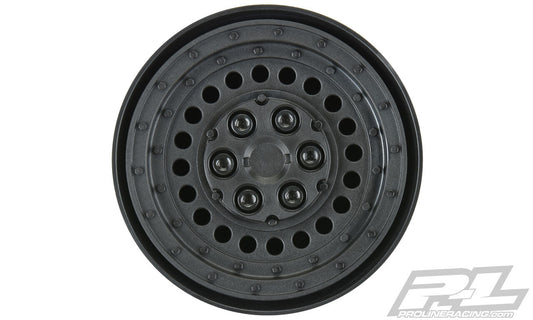 PROLINE CARBINE 1.9in Dually Wheels Black Internal Bead-Loc 2pcs suit Crawlers - PRO278600