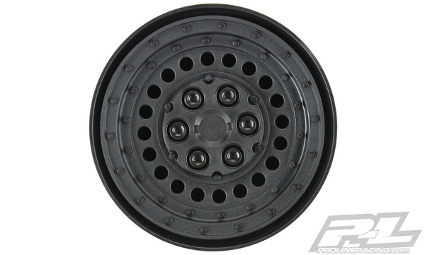 PROLINE CARBINE 1.9 Dually Wheels Black Internal Bead-Loc 2pcs suit Crawlers - PR2786-00