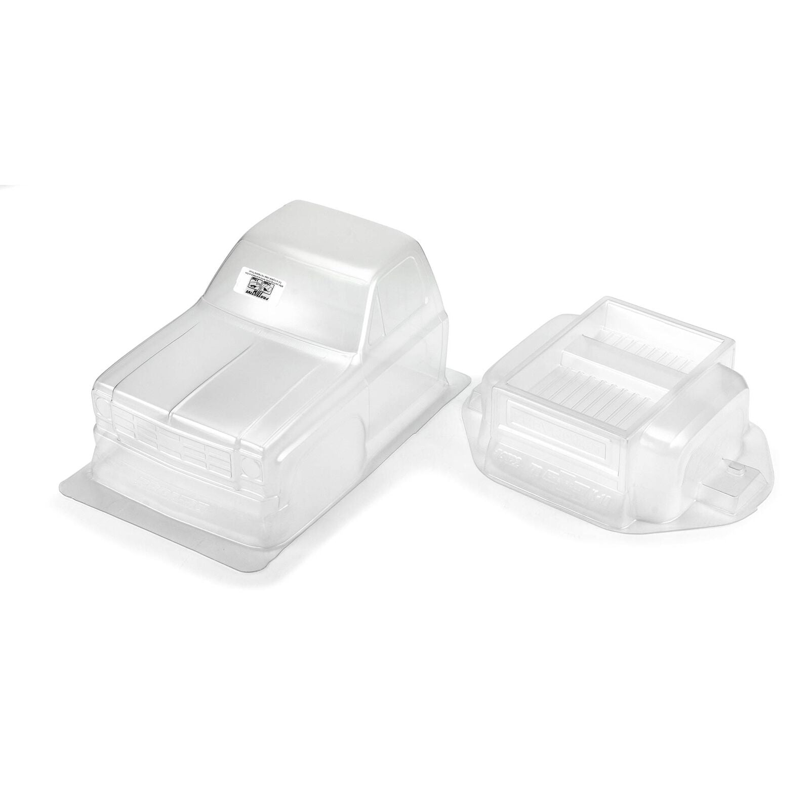 PROLINE 1978 Chevy K-10 Cab & Bed Clear Body suit 12.3in Crawler - PRO352200