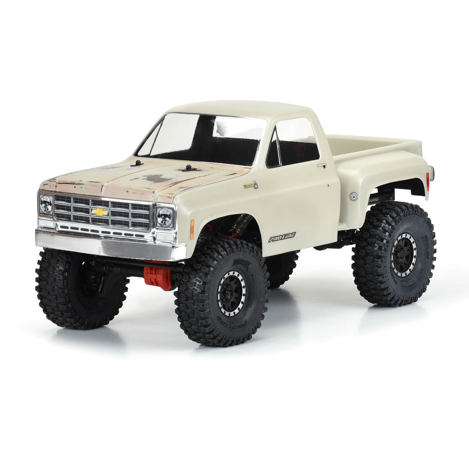 PROLINE 1978 Chevy K-10 Cab & Bed Clear Body suit 12.3in Crawler - PRO352200