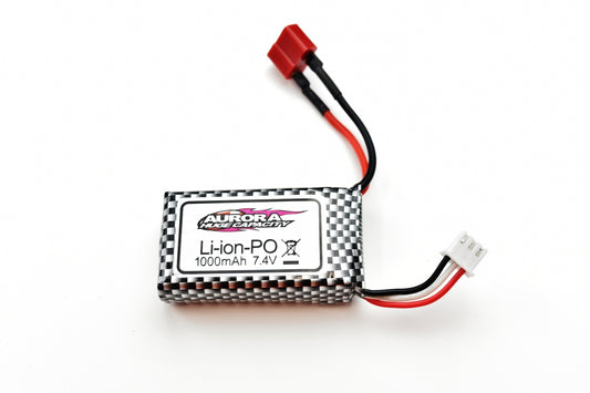 TORNADO 1000mah 7.4V Lipo Battery Q902 - TRC-QJ02