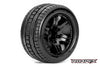 ROAPEX TRIGGER 1:10 Stadium Truck Onroad Tyre on Black Wheel 1/2in Offset 2pcs - R2001-B2