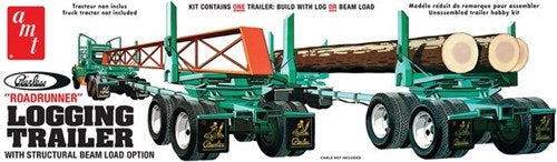 AMT Peerless Logging Trailer 1:25 - AMT1103 – RC Garage Hobby Shop