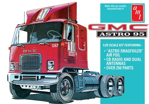AMT GMC Astro 95 Semi Tractor 1:25 - AMT1140 – RC Garage Hobby Shop