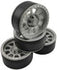 RCT 1.9in Aluminium Beadlock Wheels Satin Chrome 4pcs - RCTCW01903D