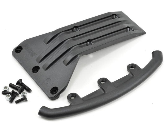 RPM Fr Bumper & Skid Plate suit Baja 5B Black - 81972