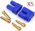 RCT EC2 Plug Male and Female 5 pair/bag (30pcs) - RCTP01006