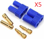 RCT EC3 Plug Male and Female 5 pair/bag (30pcs) - RCTP01007