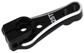 RCT Aluminum RC Servo Horn - 25T 33mm, L=18/22mm, Black - RCTSA06B1