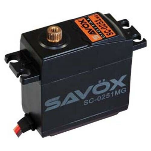 SAVOX 16Kg MG Digital Standard Servo - SAV-SC0251MG