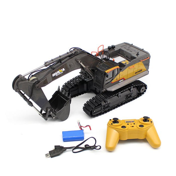 HUINA 1:14 22Ch RC Excavator with 2.4Ghz Radio, Battery and Charger - SFMHN1592