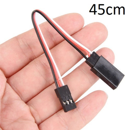 RCT 45cm Servo extension leads (female end Futaba - Male end JR) - RCTC0303B1