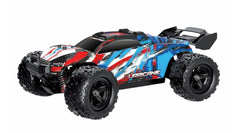 HURRICANE 1:18 4WD Stadium Truck Red/Blue with 2.4ghz Radio, Battery and Charger, 35km/h and 20min Runtime - TRC-18321