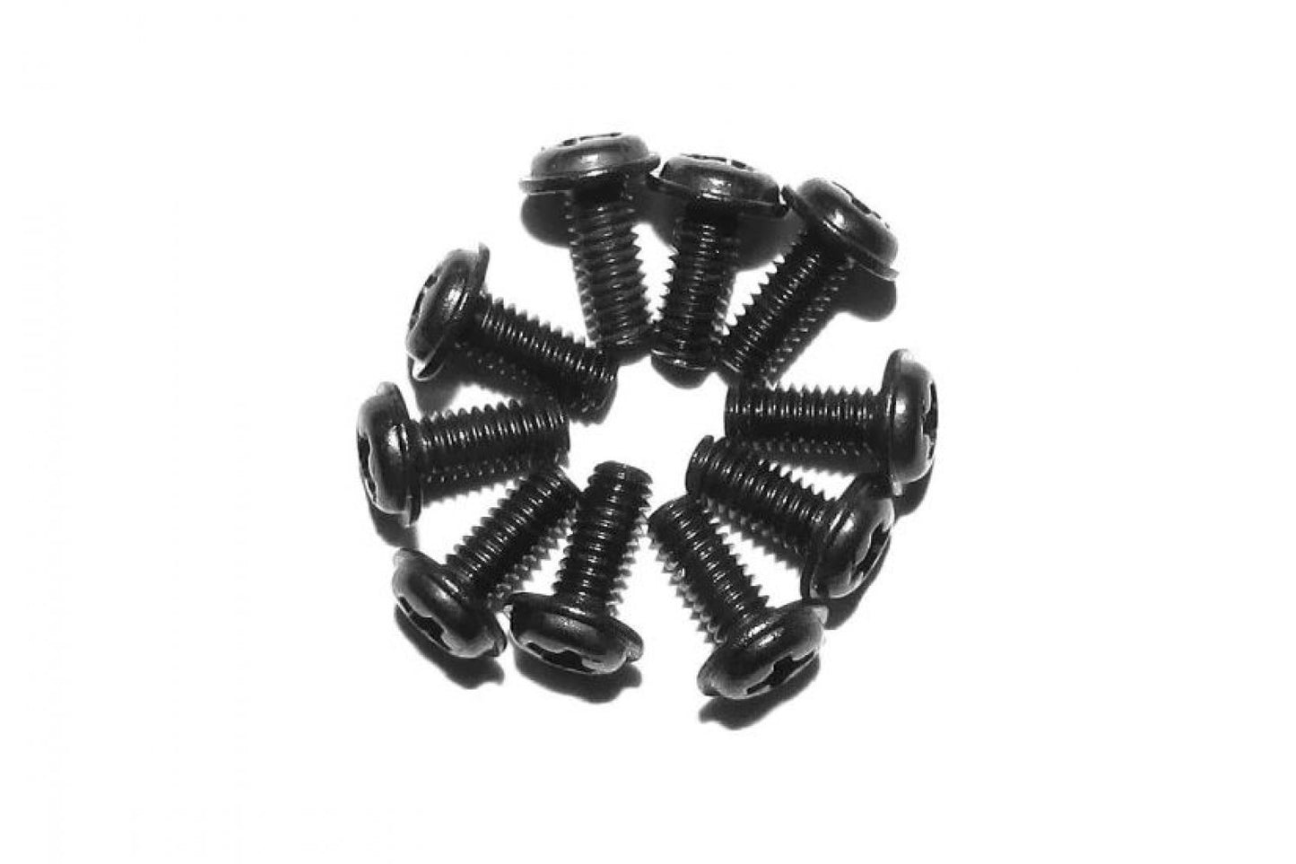 TRC 1:12 2.5x6x5mm Washer Head Screws 10pcs - 9115-LS14