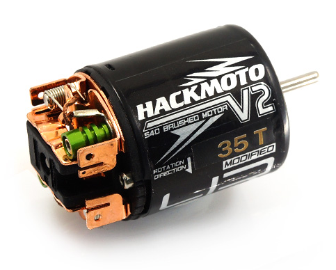 YEAH RACING 35T 540size Hackmoto V2 Brushed Motor - YEA-MT-0014