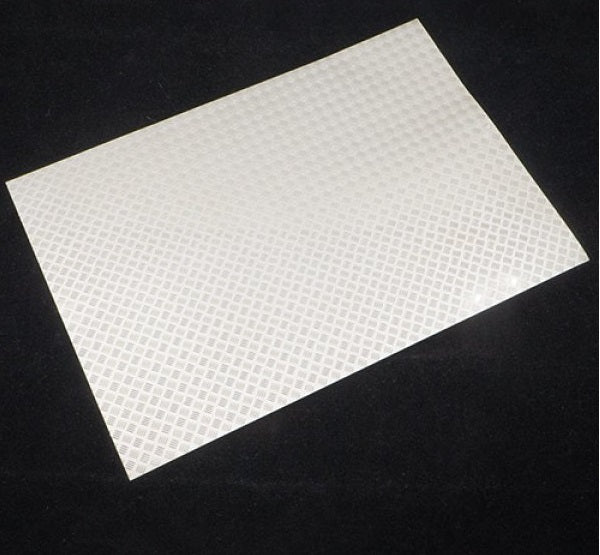YEAH RACING Chequer Plate Diamond Pattern 140x200mm Alum. Sheet - YEA-YA-0458