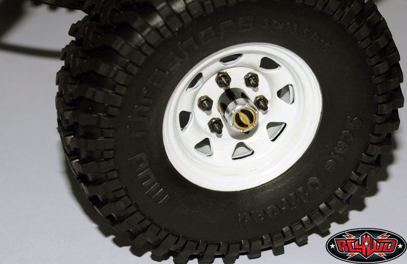 RC4WD 1/10 Warn Scale Manual Locking Hubs - Z-S0720