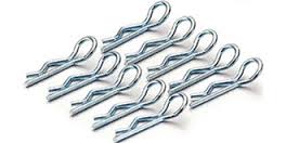 ABSIMA Large Body Clips Silver 10pcs - AB2440014