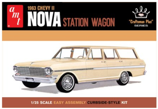AMT 1963 Chevy II Nova Station Wagon 1:25 - AMT1202