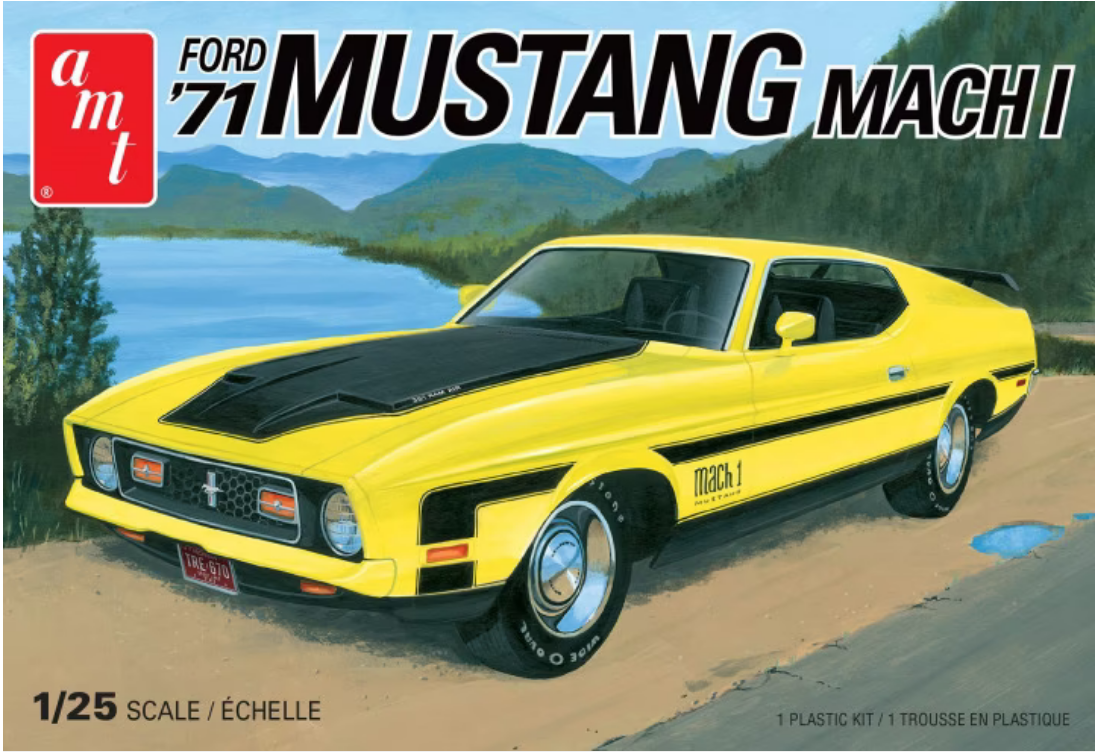 AMT 1971 Ford Mustang Mach I 1:25 - AMT1262
