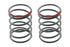AXIAL 12.5x20mm Shock Springs Super Soft 3.6lbs/in Red Dot 2pcs AX30200 - AXIC3200