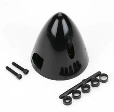 DUBRO 50.8mm Spinner 2-Blade Black 1pc - DBR273