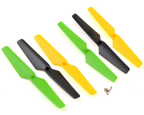BLADE Prop Set Yellow, Green & Black suit Zeyrok 2pcs/ea - BLH7303