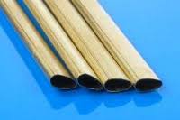 K+S 1/4inx300mm Brass Streamline 1pc - KS8122