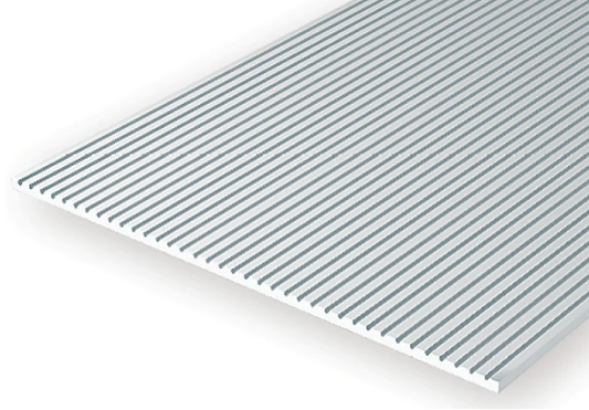 EVERGREEN 1.5x300x600 Large Scale 1:20.3 Car Siding 1sht - EG14601