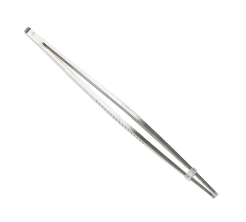 DELTA Straight Tweezers Stainless Steel 115mm - DL64002
