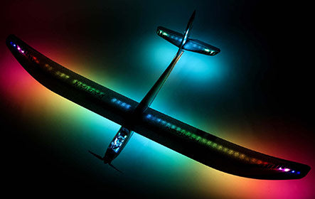 E-FLITE Night Radian 2.0m BNF Basic Electric Glider w/AS3X & SAFE - EFL36500