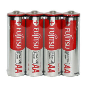 FUJITSU AA Alkaline Batteries 4pck Wrap -  LR6(4S)FU