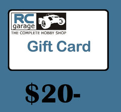 $20 RC Garage Gift Card
