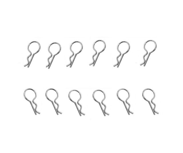 HBX Body Clips Small 12pcs - HBX-H020