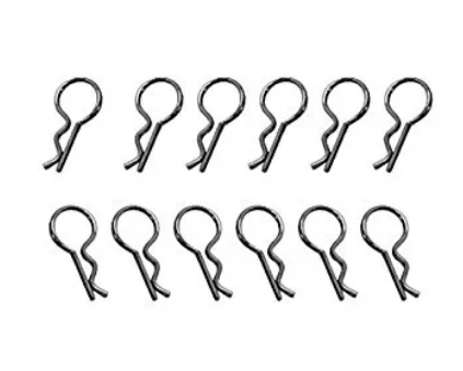 HBX Small Body Clips 12pcs - HBX-H021